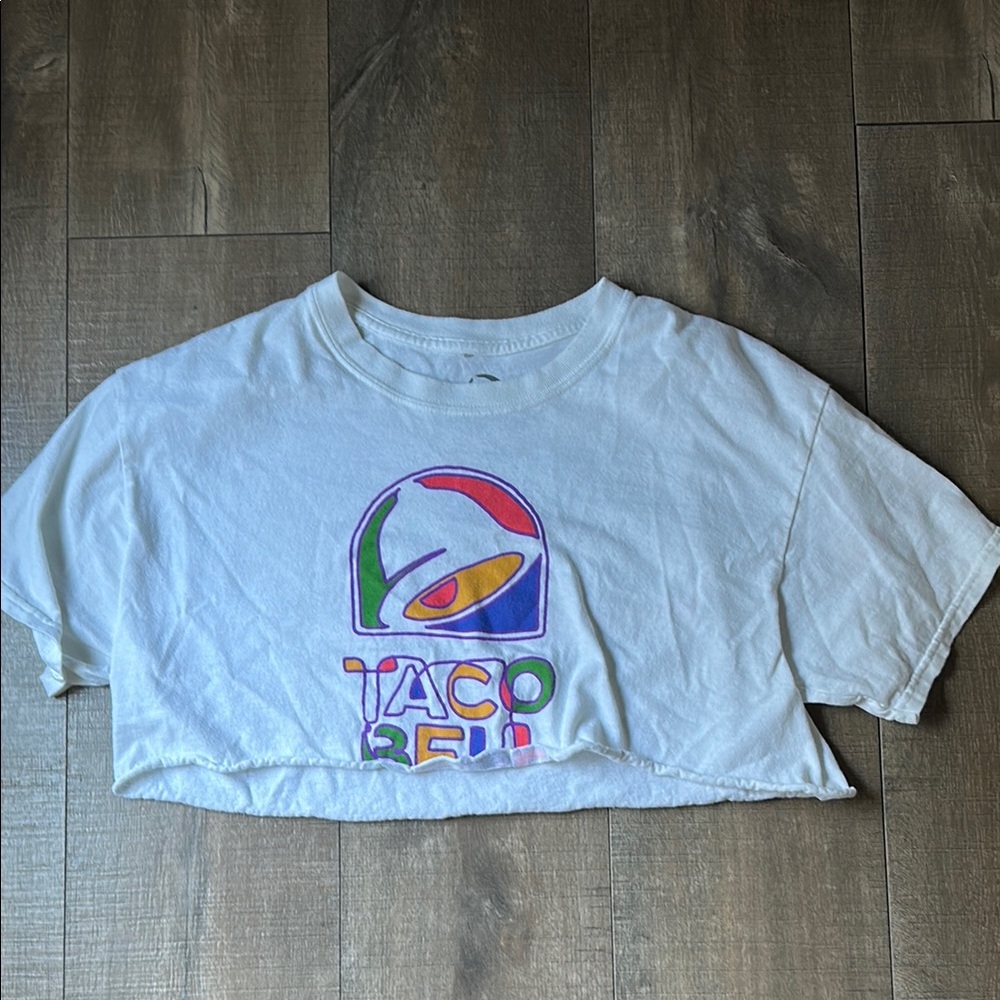 Taco Bell Pride Cropped Top